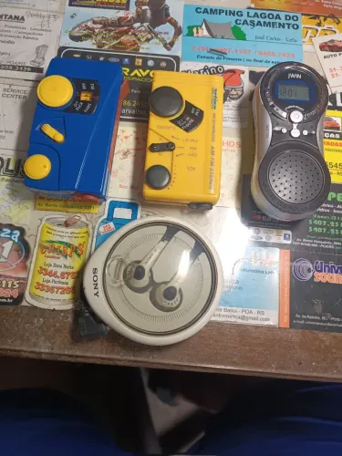 Mini Rádios a prova d'água
