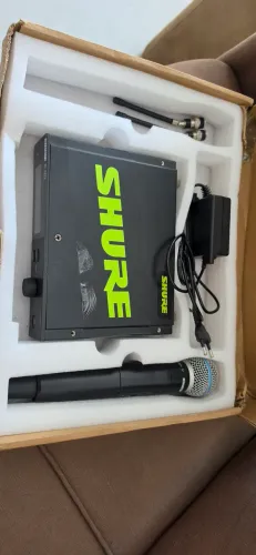 Microfone shure SDXL 4 Na caixa com bastao profissional
