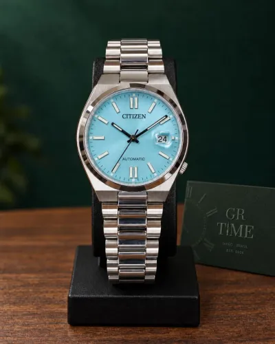 Citizen Tsuyosa Tiffany NJ0200-50L Automático Safira Novo Full Set
