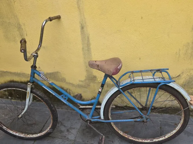 Bicicleta monark Senhora especial Raríssimasma 1970a1980 freio contra pedal