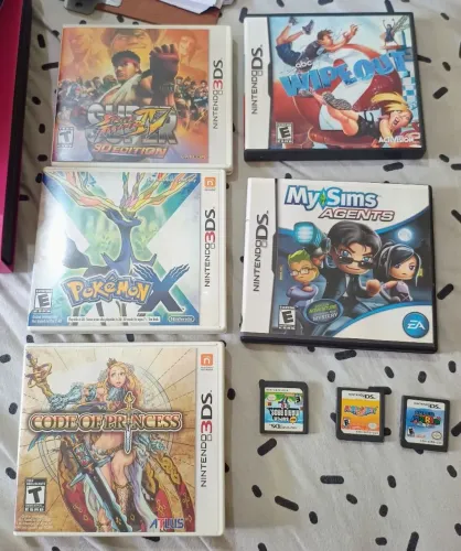 Lote de jogos Nintendo 3ds e DS (Oportunidade)