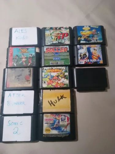 Jogos sega 16bits