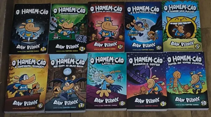 Coleção Homem Cão do 1 ao 10