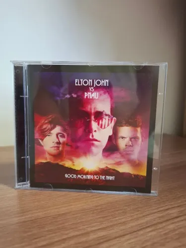 CD Elton John vs Pnau - Good morning to the night (importado - novo)