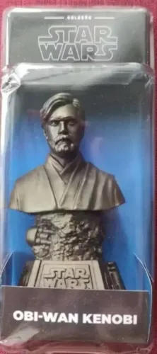 Busto De Vinil Obi-wan Coleção Star Wars Ao Cubo Legado Preto