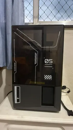 IMPRESSORA 3D EM RESINA - ELEGOO MARS 5 ULTRA 9K + Est. LAVAGEM E CURA
