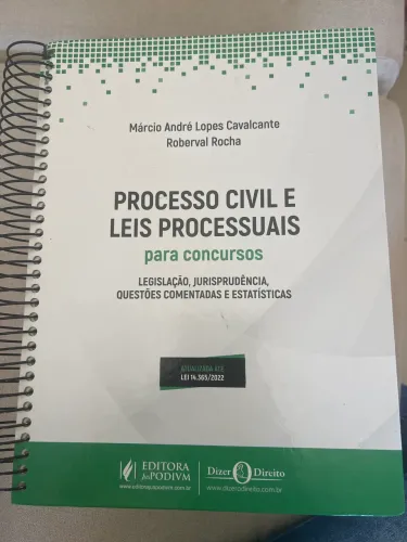 Livro: Processo Civil e Leis Processuais para concursos - Cavalcante e Rocha