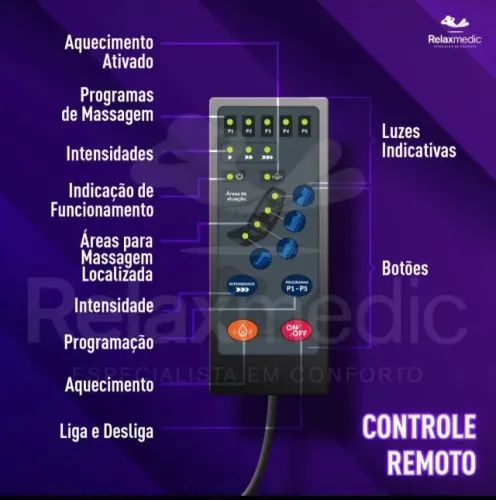 Esteira massageadora 