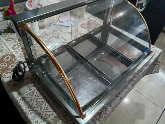 Estufa três bandejas com aquecedor 220v