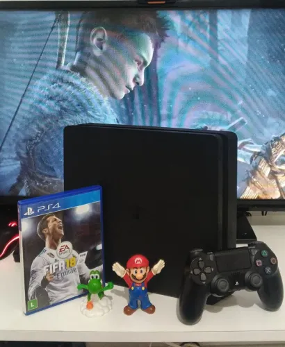PS4 slim HD de 1 tera 