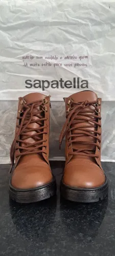 Bota Curta Napa Sapatella Chocolate 