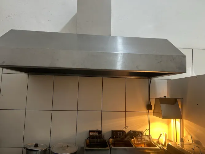 Coifa para restaurante/lanchonete