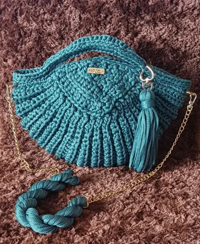 Bolsa de Crochê Verona