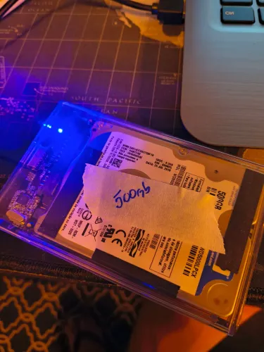 HD Externo 500 Gb + Cabo de Comunicação