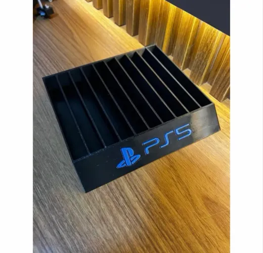 Suporte para Jogos PS5 - Organizador Vertical feito em 3D