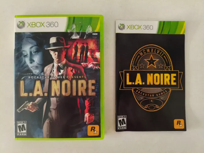 Jogo L.A. Noire Original Xbox 360