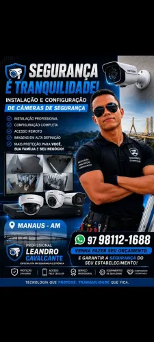 Venda, instalação e manutenção de sistema de câmeras CFTV
