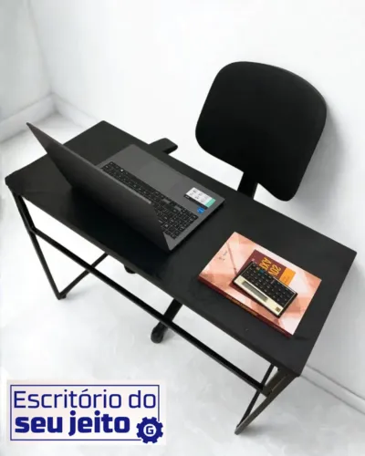 Mesa de Estudo Reforçada NOVA Escrivaninha Industrial Multiuso para Computador Notebook