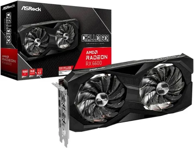 Placa de vídeo ASRock Challenger 6600