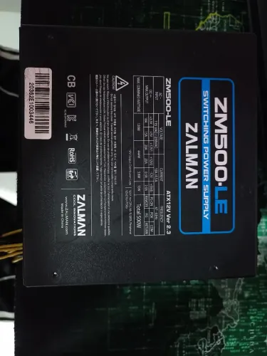 Fonte Zalman 500w