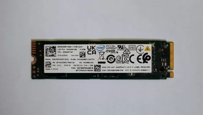 SSD M.2 Nvme 2280 512GB Intel 660p Gen 3.0 x4