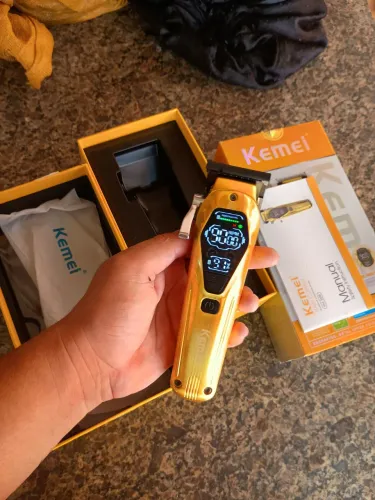 Máquina de cortar cabelo profissional 9000 RPM