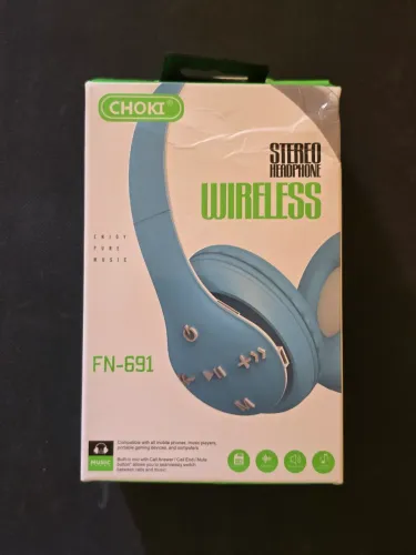 Fone de Ouvido Bluetooth Sem Fio Choki FN-691 - NOVO NA CAIXA