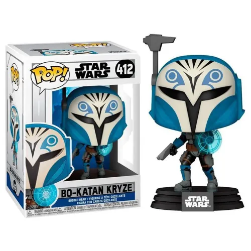 Funko Pop! Bo-Katan Kryze com Blaster e Shield - Star Wars