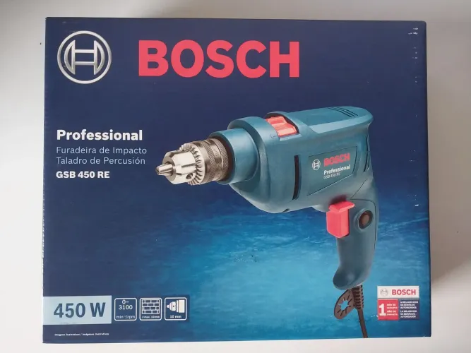 Furadeira Bosch 450W PRONTA ENTREGA 