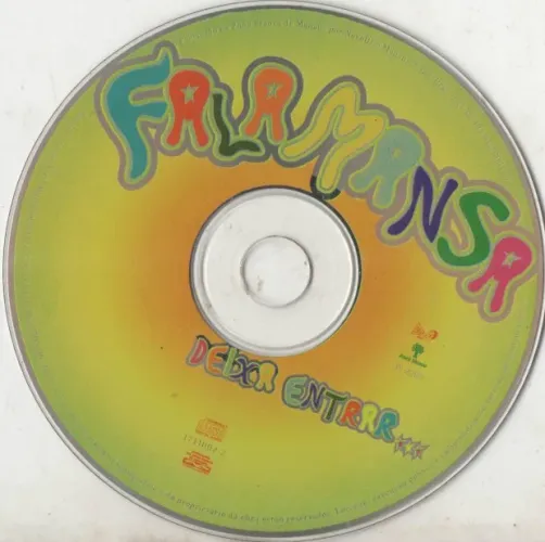 CD Falamansa - Deixa Entrar, ano 2000 (ótimo estado de conservação - ler descrição)