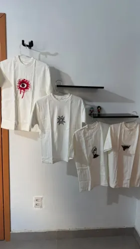 Camisetas bordadas de anime