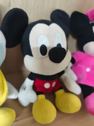 Pelúcias Disney Originais - Mickey, Donald, Pateta e Dumbo - Ótimo estado