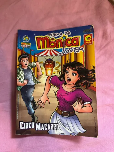 turma da monica jovem numero 80 circo macabro