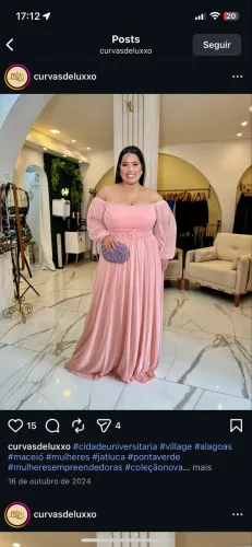 Vestido plus size