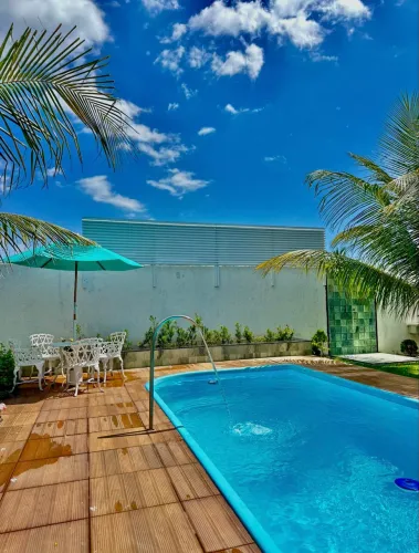 Chácara / casa de praia / Piscina - no Abais o
