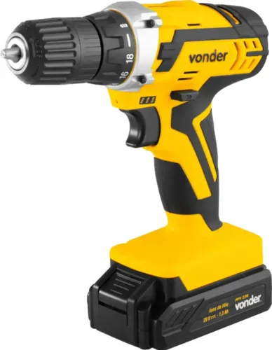 Parafusadeira furadeira a bateria, 20 V, fonte de carregamento bivolt automática, PFV 238