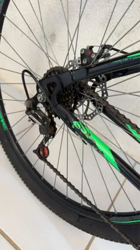 Bicicleta Houston Aro 29 Preta e Verde