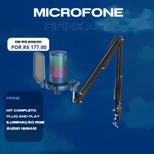 MICROFONE FIFINE A6T