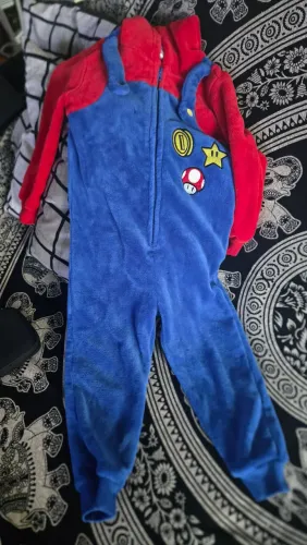 PIJAMA MACACÃO INFANTIL DO MARIO