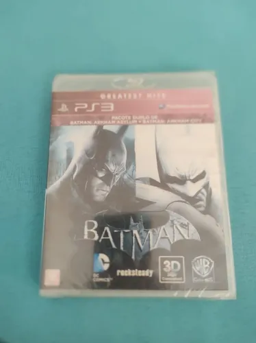 Batman pacote duplo ps3 lacrado