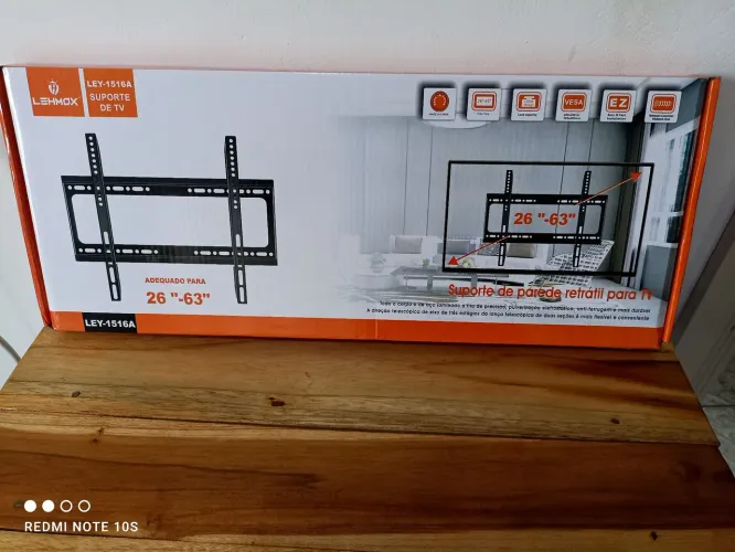 Suporte fixo de parede para TVs de 26 a 63 polegadas / OFERTA IMPERDÍVEL