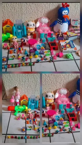Vendo lotes de Brinquedos pra menina. 