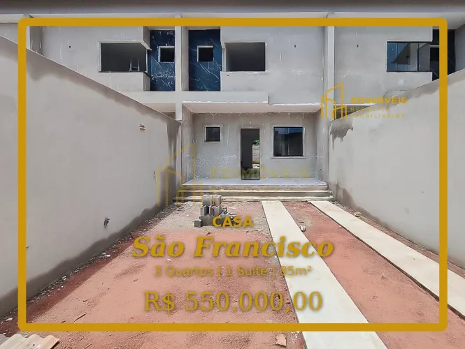 Viva bem em São Francisco: Casa com 3 quartos, perto de tudo que você precisa!