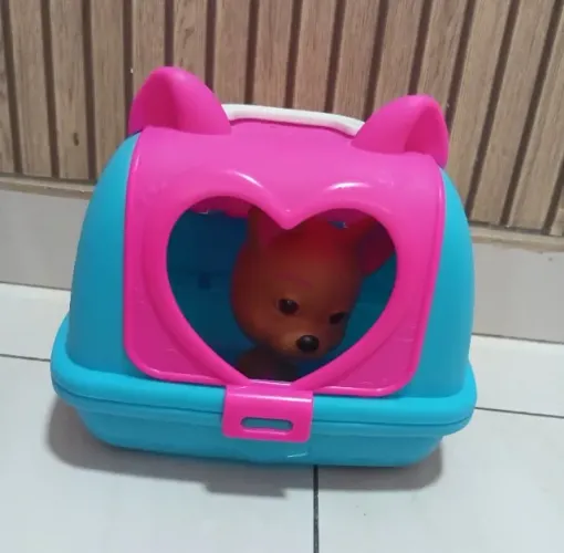  Brinquedo Caixa de transporte para pet mattel Fischer e price 
