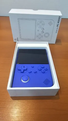 Anbernic RG40xxV, azul/roxo, 64gb, 4"