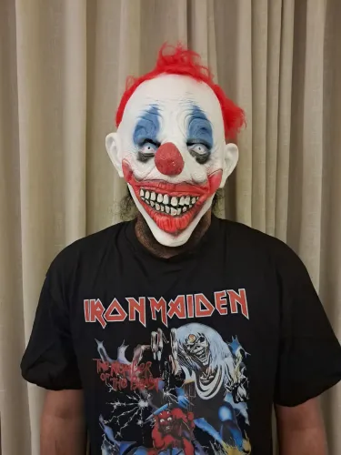 Máscara Halloween Palhaço Terror