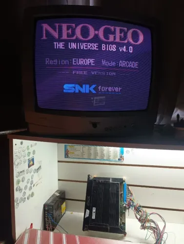 Placa Neogeo Mvs Mv1fz Com Unibios4.0