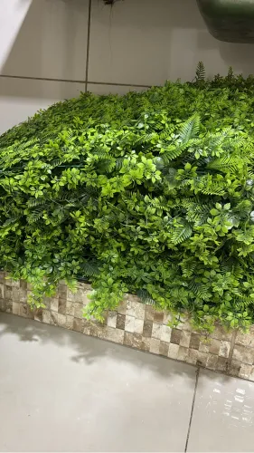 Painel de Plantas artificiais