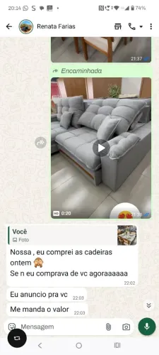 Sofá retrátil
