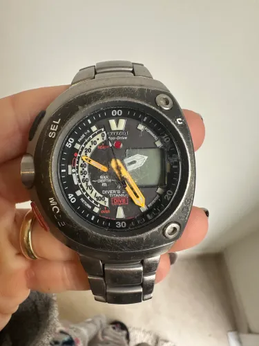 Citizen Promaster Aqualand Eco-Drive Titanium B740 Original